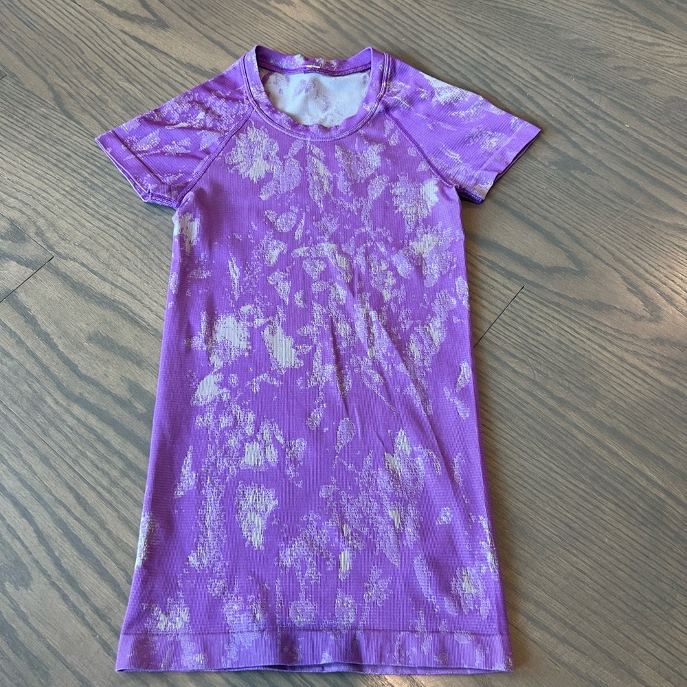 Purple Lululemon Swiftly Tech Shirt